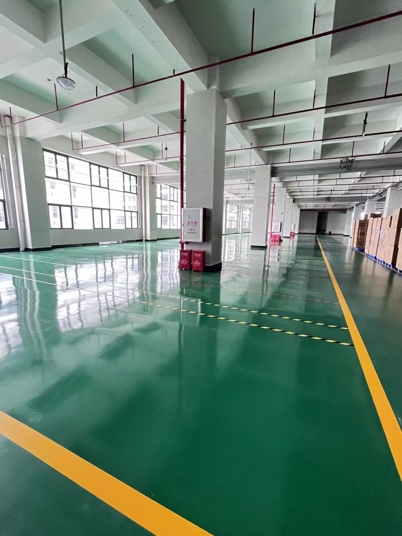 环氧地坪图片效果图:打造理想工厂环境